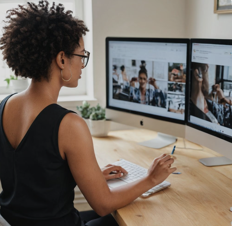 Professional working at a computer, representing the ITC TECH community